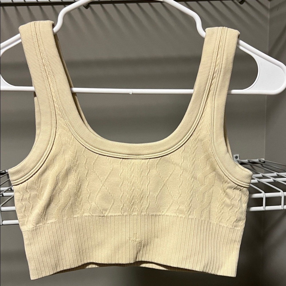 JoyLab Beige Knit Top - Picture 3 of 3